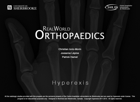 RealWorld Orthopaedics iPad screenshot 1 - Medical app