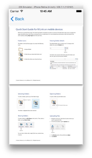 Screenshot #3 pour RLink Client for iPhone