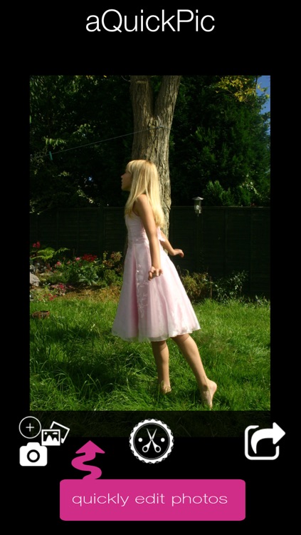 A Quick Pic - Easy to use Photo Editor with frames and easy overlays