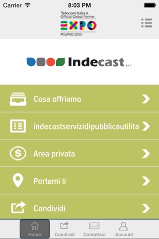 Indecast servizi di pubblica utilita screenshot 3