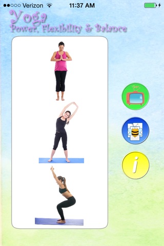 BeeTwixt Yoga - Standing Poses VideoAppTM screenshot 2