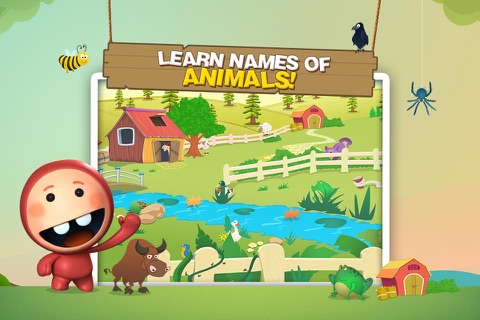 Learn Animal Names & Sounds : Barn Yard Scanning Memory Puzzle for Preschool, Kindergarten & Montessori FREE screenshot 2