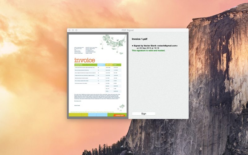 PDF Signet - Digital Signatures thumbnail 1