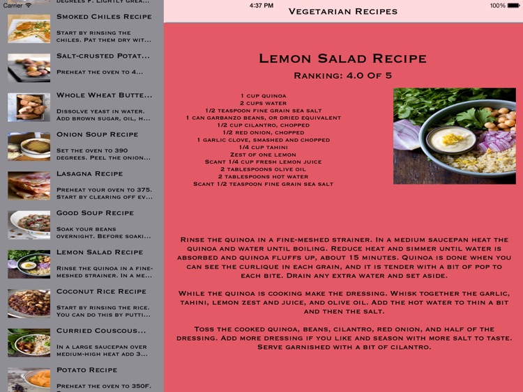 Vegetarian Diet & Recipes