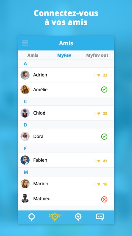 MyFav - vos Bars, Restaurants, Clubs favoris dans le monde screenshot-4