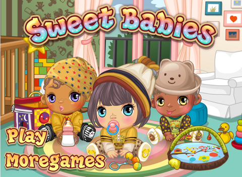 Sweet Babies  - Baby Game iPad screenshot