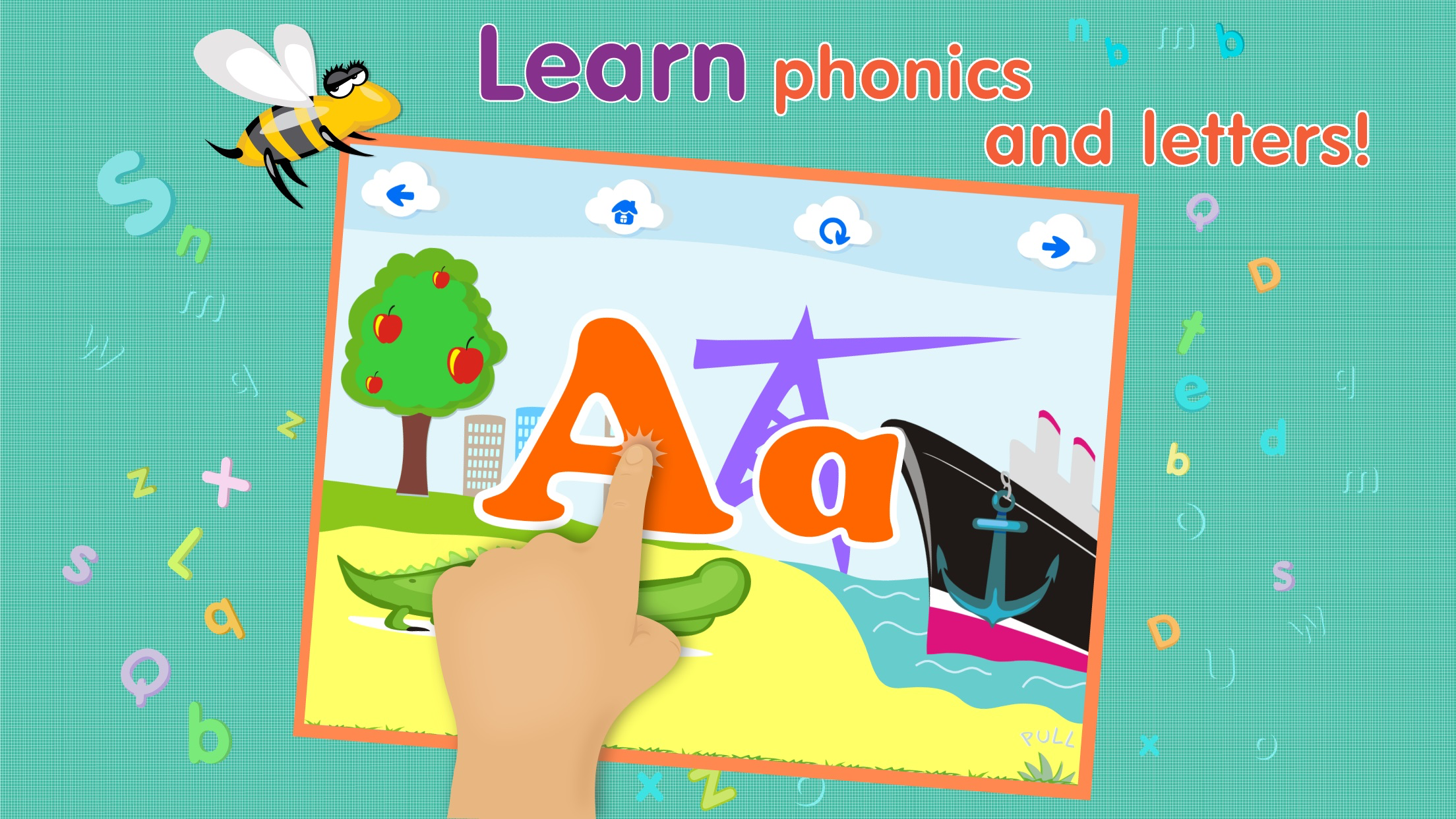 ABCs alphabet phonics based on Montessori approach for toddlers Free screenshot 4