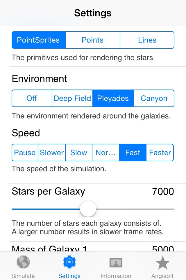 Galaxy Collider screenshot 3