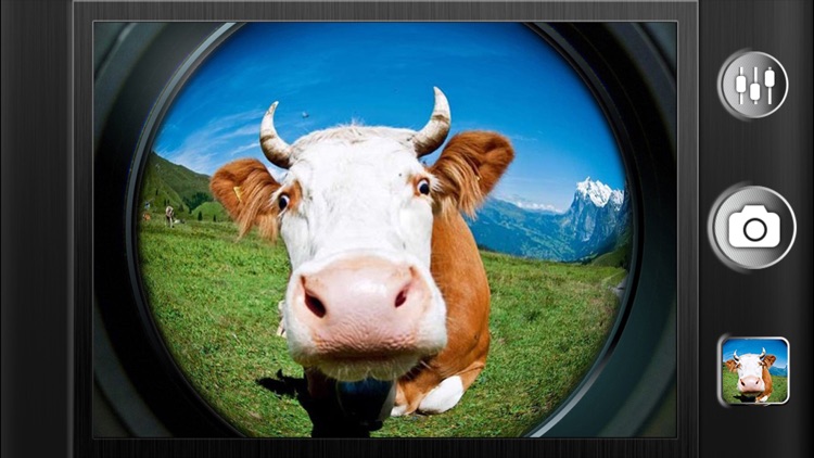 Fish Eye Camera - Selfie Photo Editor with Lens, Color Filter Effects