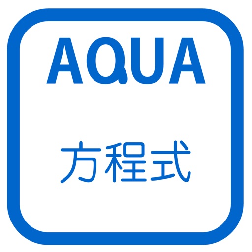 Basis of The Equation in "AQUA" Icon