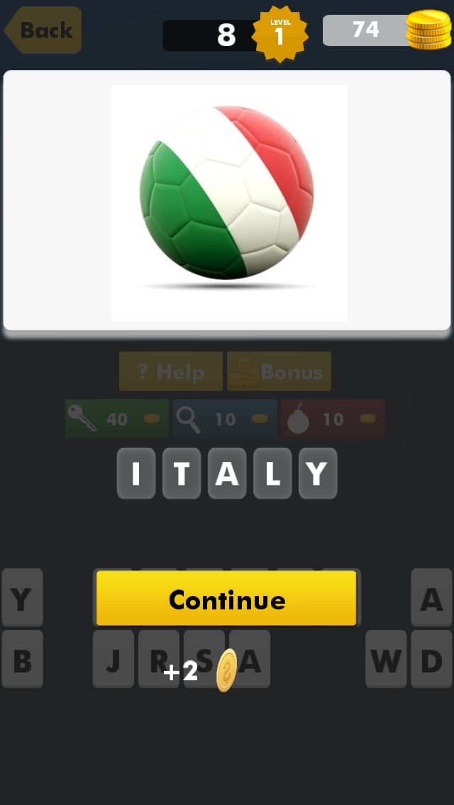 A 2014 Guess The World Football Soccer Cup Team Flag Quiz Trivia screenshot 5