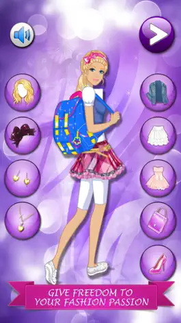Game screenshot School Girl Stylish Clothes - Dress Up Game for Girls and Kids hack