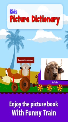 Kids Picture Dictionary, Interactive talking vocabulary for children to know first words screenshot 2