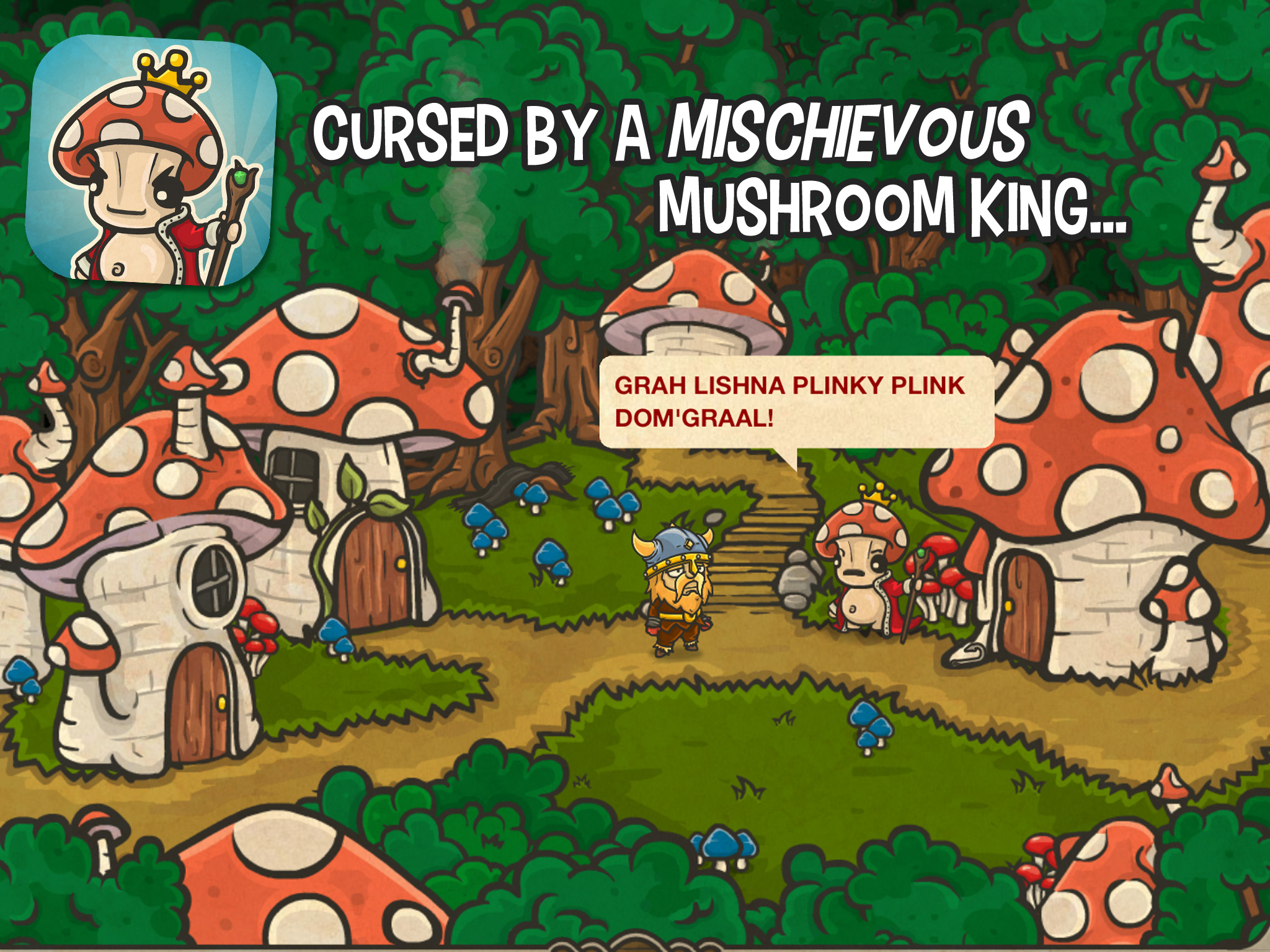 Bad Viking and the Curse of the Mushroom King