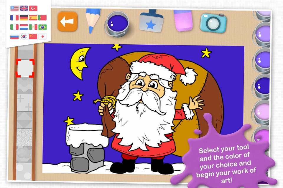 Chocolapps Art Studio - Drawings and coloring pictures for kids screenshot 3