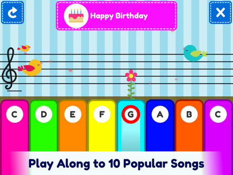 Screenshot #4 pour First Piano Nursery Rhymes - Play Along Keyboard