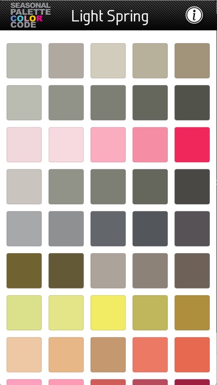 Seasonal Palette Color Code screenshot-3
