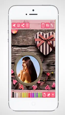 Game screenshot Love Photo Frames – photo collage and picture editor hack
