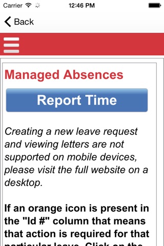 Group Absence Management screenshot 4