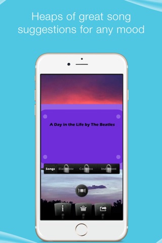 Ambitious Song Suggestor – Shake for the perfect song screenshot 2