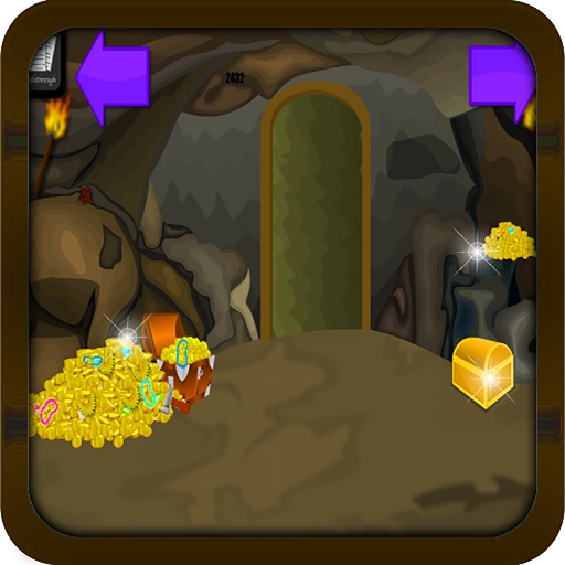 Adventure Game Treasure Cave Icon