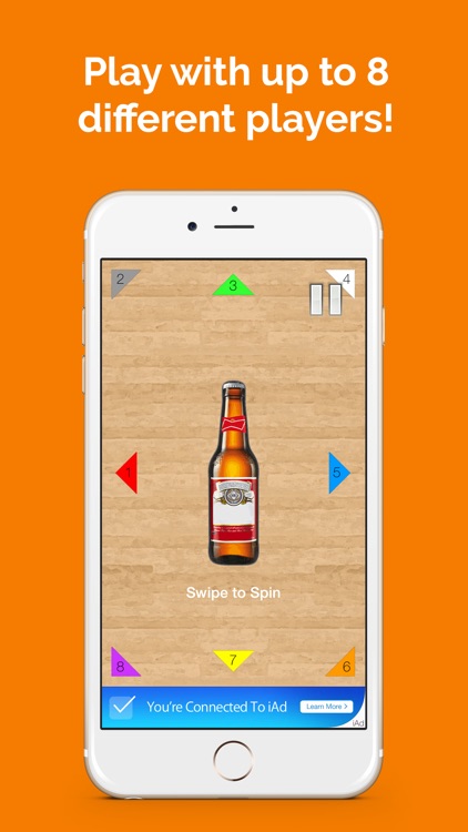 Spin XXL - Bottle Spin Trivia Quiz with Friends and Family Party Game