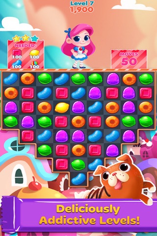Sugar Splash Mania - Candy Rush Jam screenshot 4