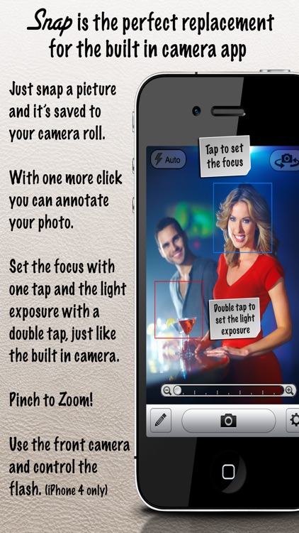 Snap Camera! - Write notes on your pictures the easy way. screenshot-3