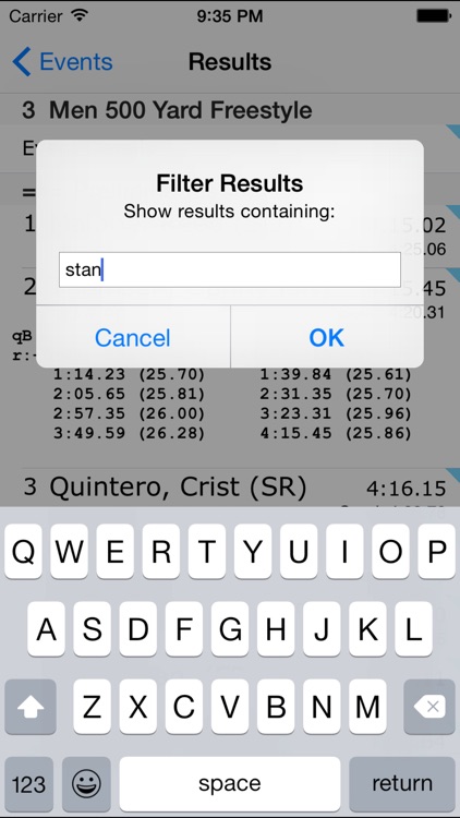 Live Results screenshot-3