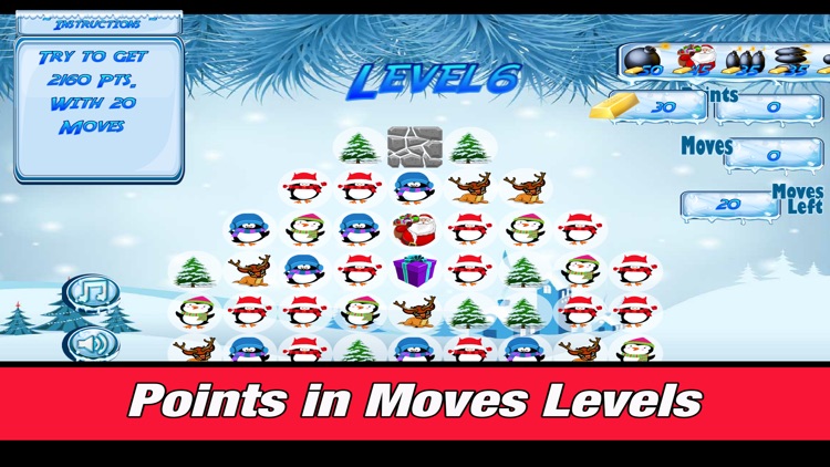 Penguin Christmas Saga - Best Free family match 3 Puzzle Game