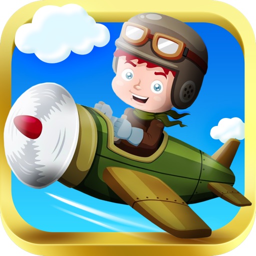 Arcade Kid Runner - Endless 3D Flying Action with War Plane - Free To Play for Kids icon