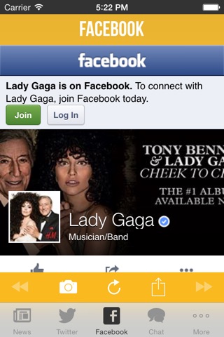 My Artist Alerts for Lady Gaga Fans - Free screenshot 3