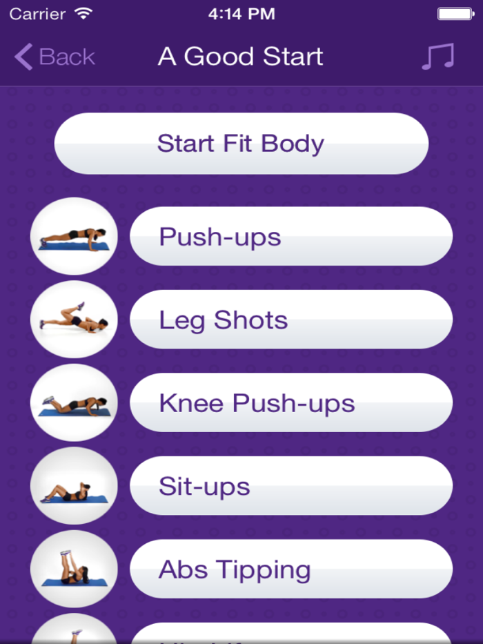 Fit Body – Personal Fitness Trainer App – Daily Workout Video Training Program for Fitness Shape and Calorie Burn