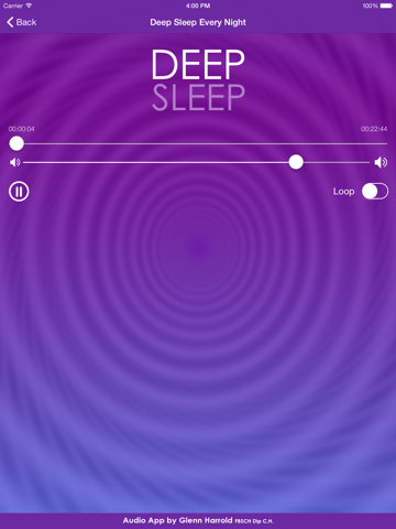 Screenshot #6 pour Deep Sleep by Glenn Harrold, a Self-Hypnosis Meditation for Relaxation