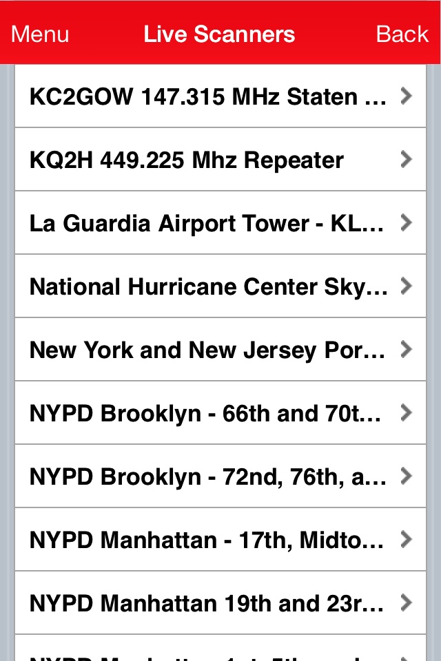 Listen Live to Police, Fire, EMS, Airport Tower Controller and Port Scanners with over 4,000 Channels screenshot 3