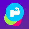 Icon Fititude - Cardio, Workout, Exercise tracker and full log with music player for fitness and training