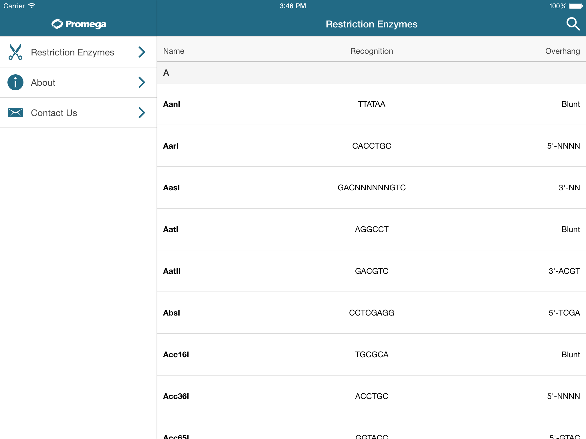 Restriction Enzyme Tool