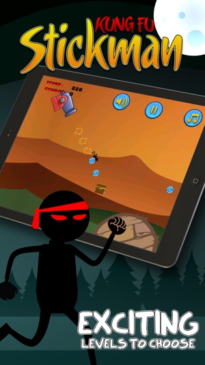 Kung Fu Stickman Ninja Seige(圖2)-速報App