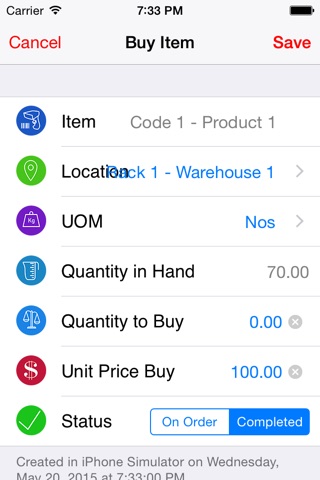 Inventory Stock Sale Warehouse screenshot 3