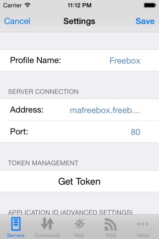 Freebox Seedbox Manager screenshot 3