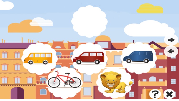 Animal game for children: Find the mistake in the forest