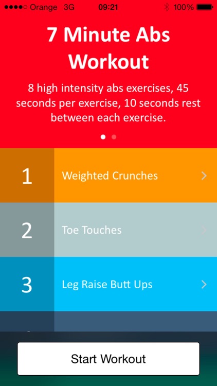 7 Minute Abs Training