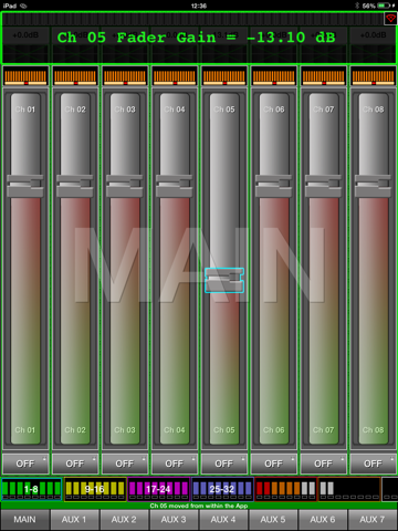 Screenshot #5 pour X32 FMP Remote