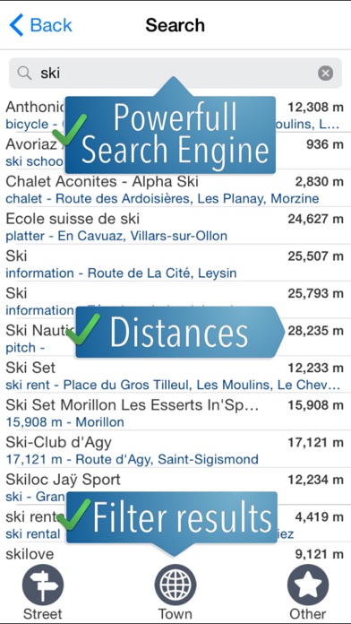 Portes du Soleil Ski Map Screenshot 4