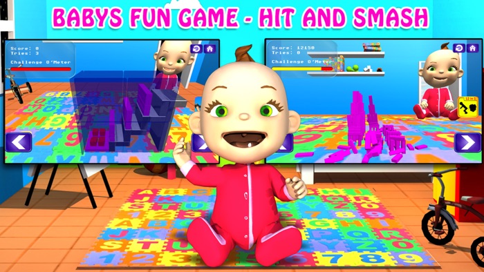 Babys Fun Game - Hit And Smash