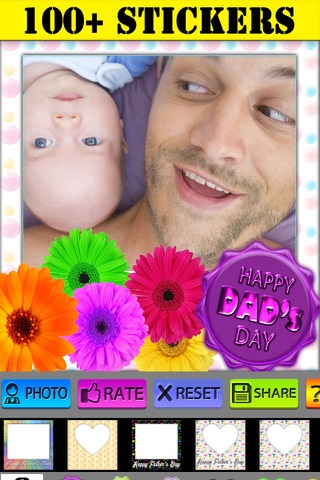 Father's Day Frames and Labels screenshot 3