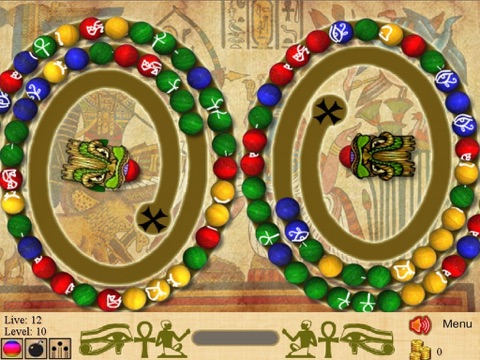 Игра Marble Blast of Egypt