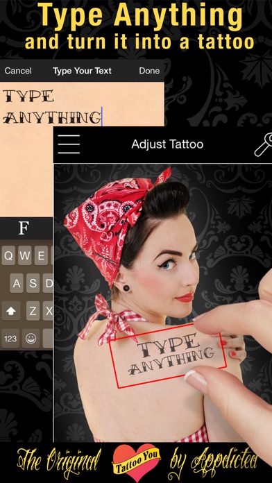 Tattoo You - Add tatt... screenshot1