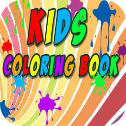 Kids Coloring Book - Learning Fun Educational Book App! app icon