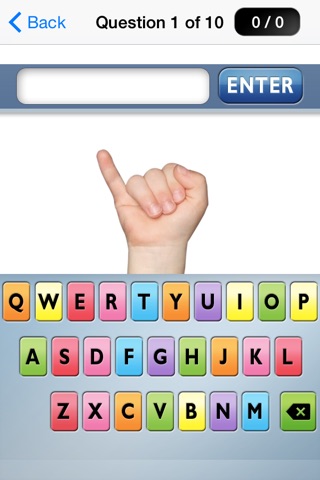 ASL Finger Spelling Game screenshot 4